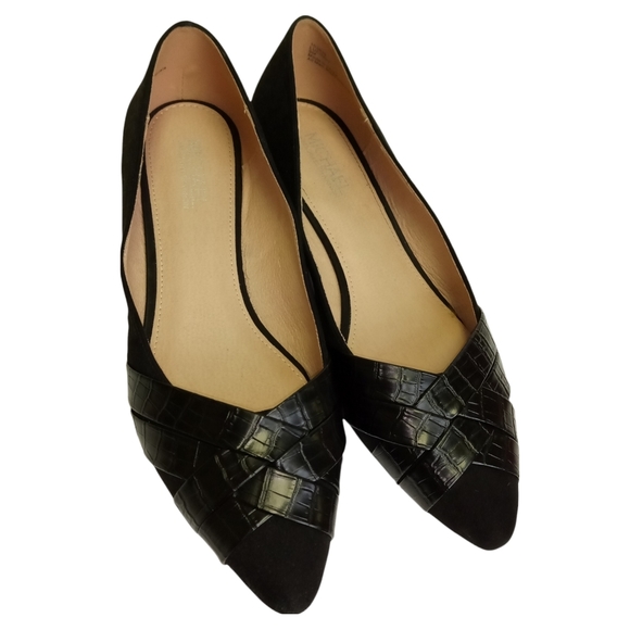 MICHAEL BY MICHAEL SHANNON WOMENS LUCINDY FLAT - BLACK 9 - Picture 1 of 9